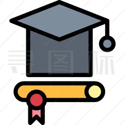 学位帽图标