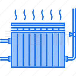 暖气片图标