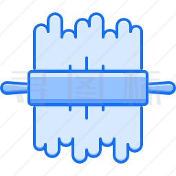 面团轧制图标