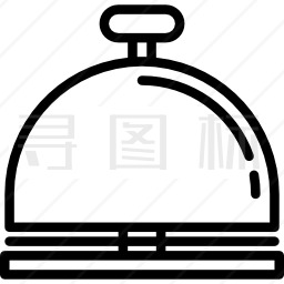 餐厅托盘图标