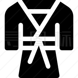 柔道道服图标