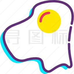 煎鸡蛋图标