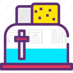 烤面包机图标