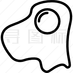 煎鸡蛋图标