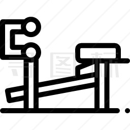 健身椅图标