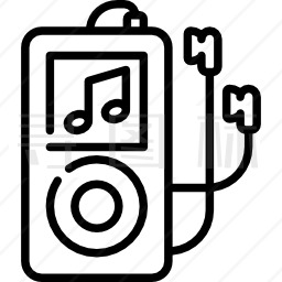 MP3播放器图标