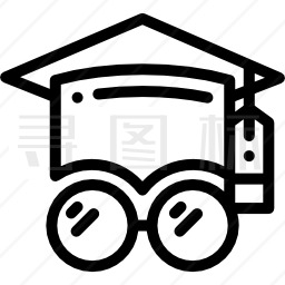 学士帽图标