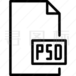 PSD图标