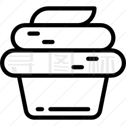 纸杯蛋糕图标