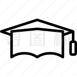 学位帽图标