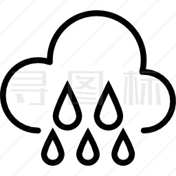 雨图标