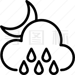 雨图标