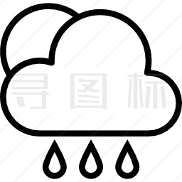 雨图标