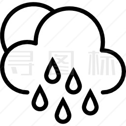 雨图标