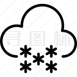 下雪图标