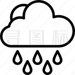 雨图标