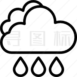 雨图标