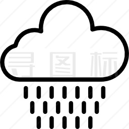 下雨图标