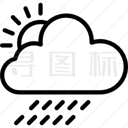 下雨图标