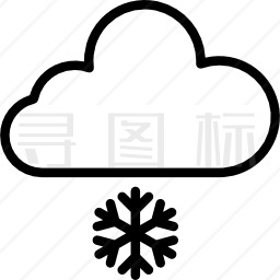 下雪图标