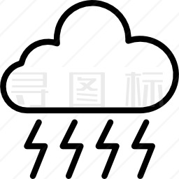 暴风雨图标