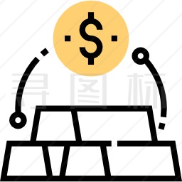 金锭图标