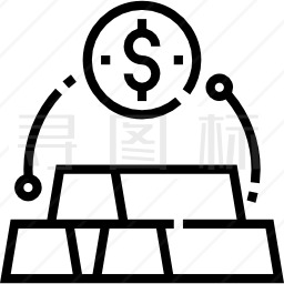 金锭图标