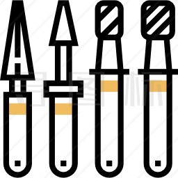 牙医工具图标
