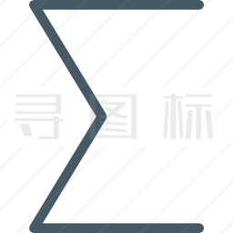 西格玛数学符号图标