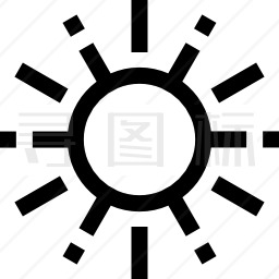 太阳图标