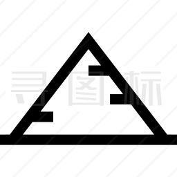 金字塔图标