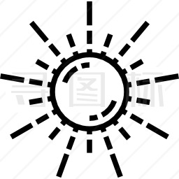 太阳图标