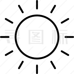 太阳图标