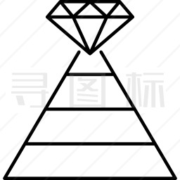 金字塔图标