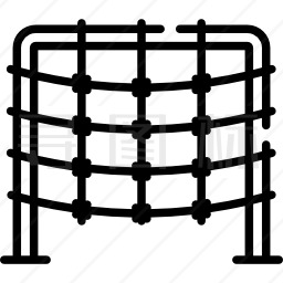 攀爬网图标