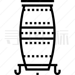 康加鼓图标