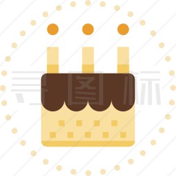 生日蛋糕图标