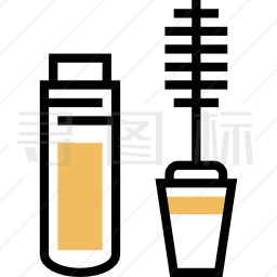 睫毛膏化妆图标