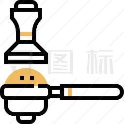 咖啡渣过滤器图标