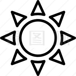 太阳图标