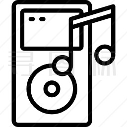 MP3播放器图标