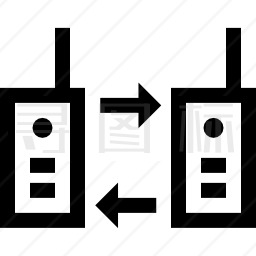对讲机图标