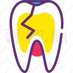 龋齿图标
