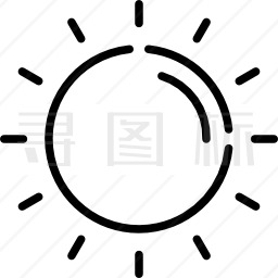 太阳图标