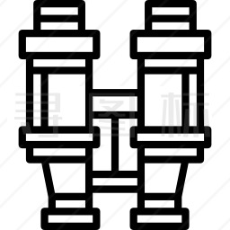 双筒望远镜图标