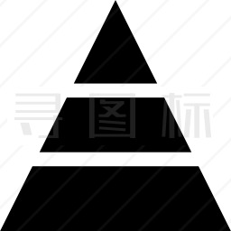 金字塔图标