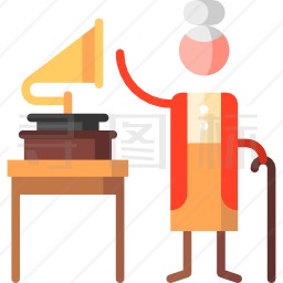 留声机图标