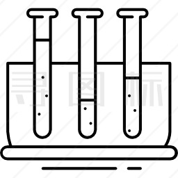 试管图标