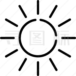 太阳图标