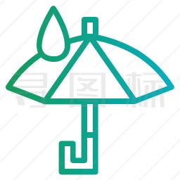 雨伞图标